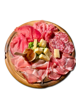 cold cuts and salami from the food valley Modena